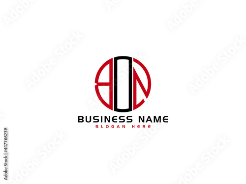 Letter BON Logo Icon Vector Image Design