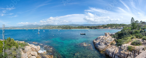 discovery of the island of beauty in southern Corsica, France photo