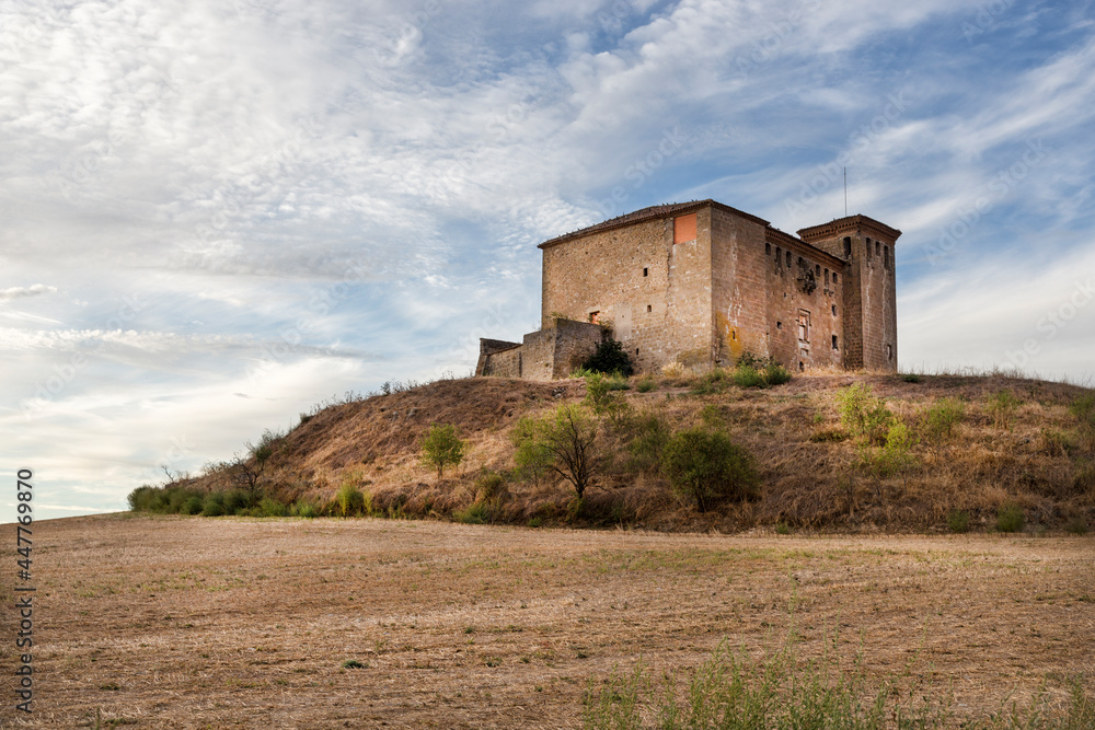 Castle of Montcortes de Segarra, Lleida, Catalonia, Spain