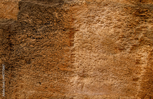 Sandstone wall texture photo