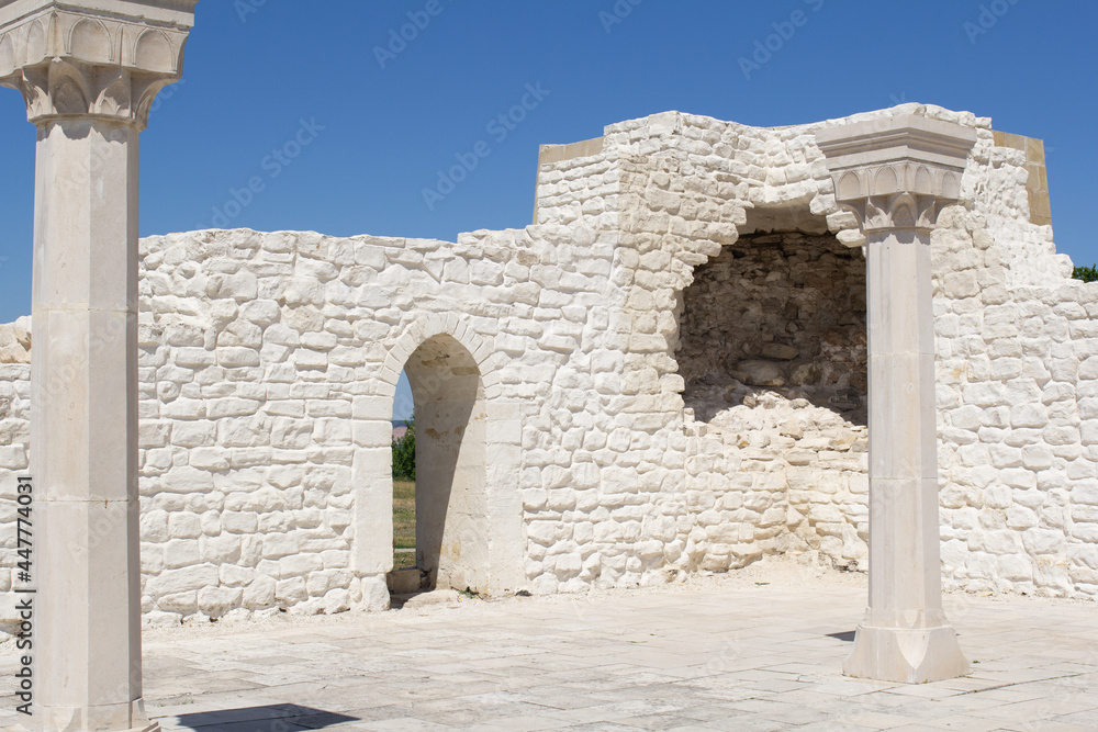 ruins of an ancient Greek city