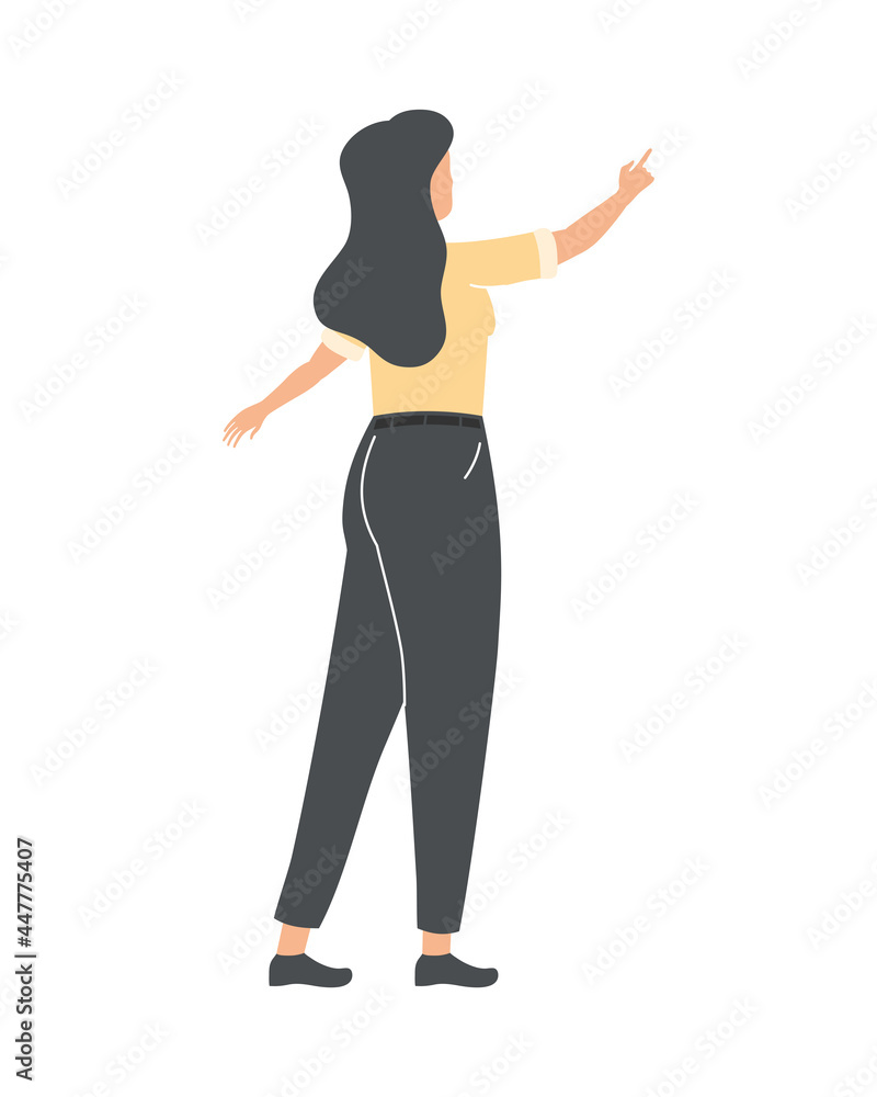 woman back trainning woman back trainning