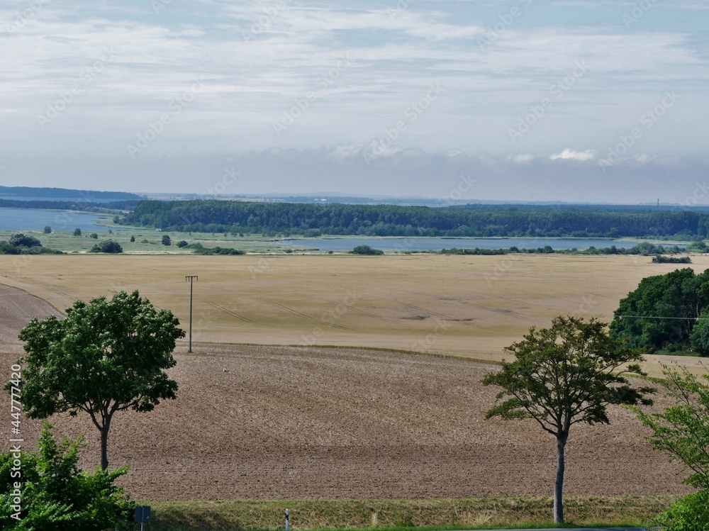 Fototapeta premium Horizont über Rügen-Land