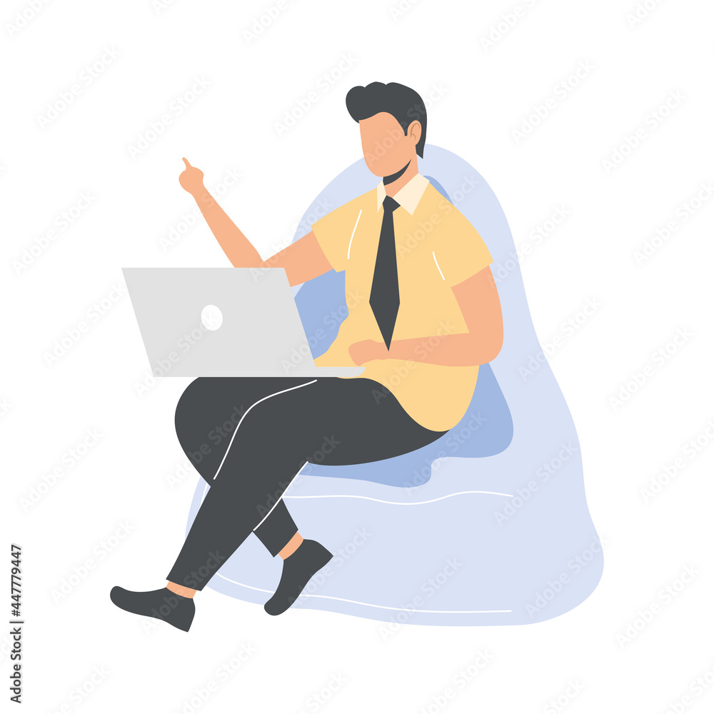 businessman using laptop businessman using laptop