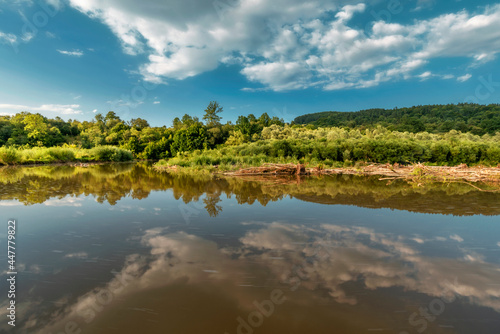 landscape with lake