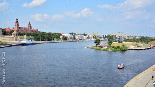 .View of river