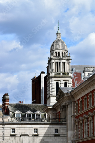 Принти на полотні Fragment of Admiralty Arch, London, UK