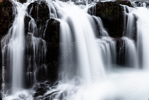 waterfall with long exposure