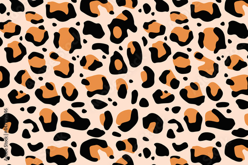 Photography Cheetah leopard safari modern pattern seamless background, classic print