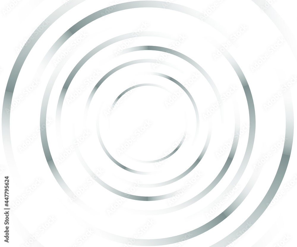 Abstract Lines in Circle Form, Design element, Geometric shape, Striped border frame for image, Technology round Logo, Spiral Vector Illustration Abstract Lines in Circle Form, Design element, Geometric shape, Striped border frame for image, Technology round Logo, Spiral Vector Illustration