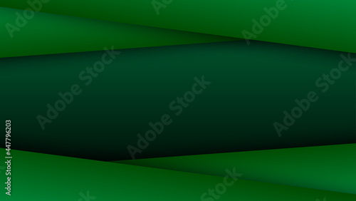dark green abstract banner background