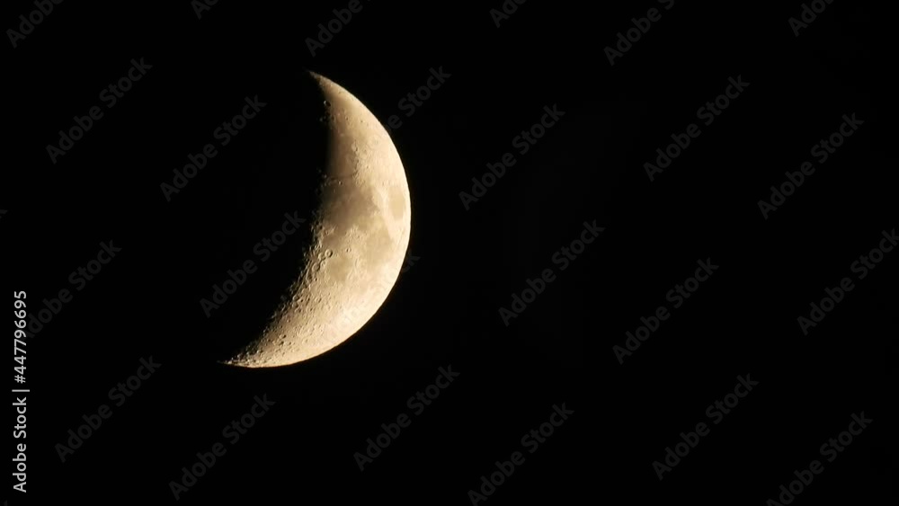 Movement of the month close-up. Night sky. Moon close up. Astronomical background. Movement of the month close-up. Night sky. Moon close up. Astronomical background.