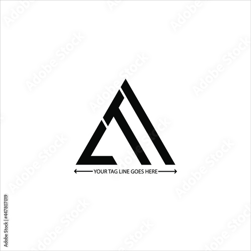 LTI letter logo creative design. LTI unique design

 photo