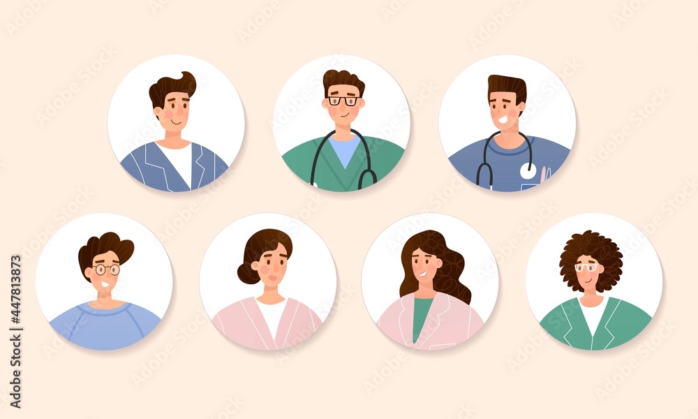 Medical App for telephone. Choice the personal doctor. Disease control. Vector illustration. Poster, print card design. Clinic, hospetal personal. Fight with pandemic. Media technology, communication Medical App for telephone. Choice the personal doctor. Disease control. Vector illustration. Poster, print card design. Clinic, hospetal personal. Fight with pandemic. Media technology, communication