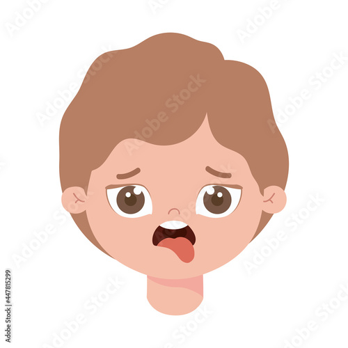 Wallpaper Mural male child with disgust Torontodigital.ca