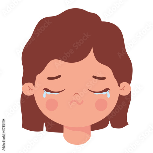 cry female child design