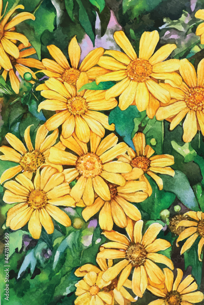 yellow flowers background yellow flowers background