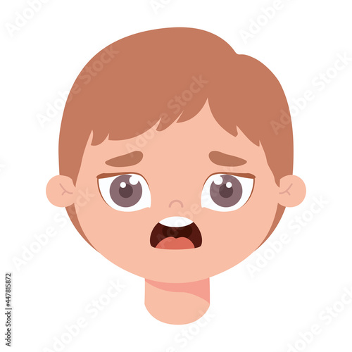 Wallpaper Mural screaming young man Torontodigital.ca