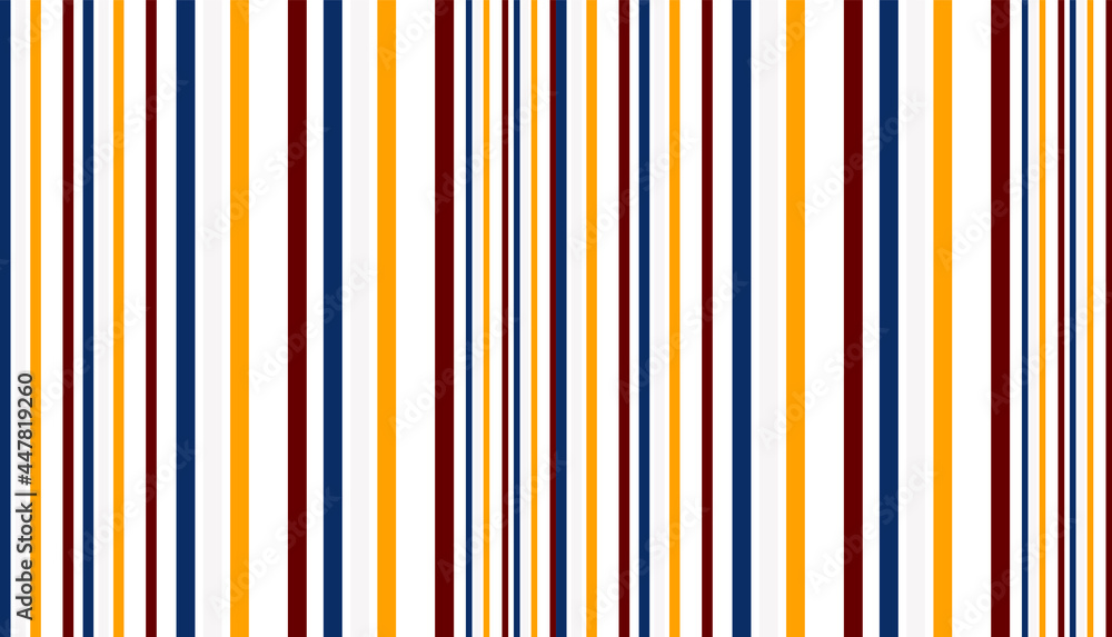 Obraz premium fabric Retro Color style seamless stripes vector pattern 