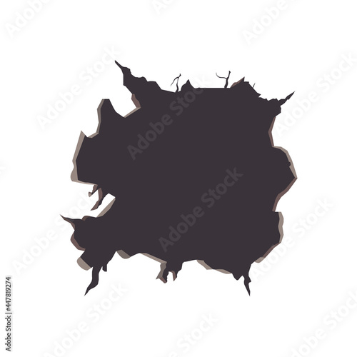 broken wall icon