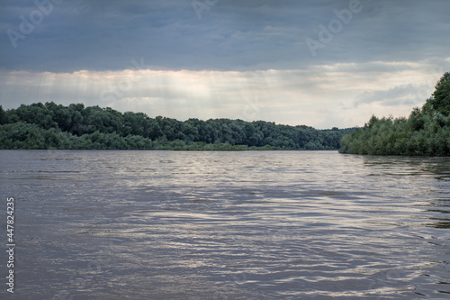 Dniester river in summer months © Андрій Лучишин