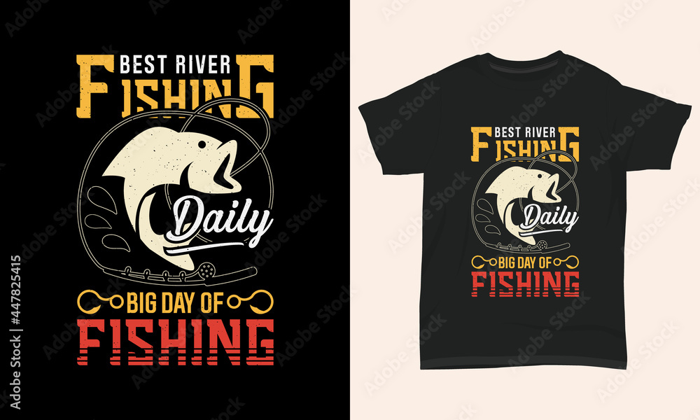 Fishing T Shirt Design 
