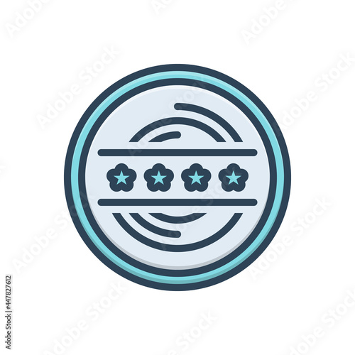 Color illustration icon for ultimate 