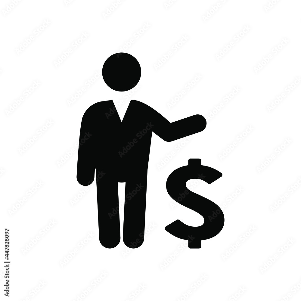 Business profit icon vector graphic illustration Business profit icon vector graphic illustration