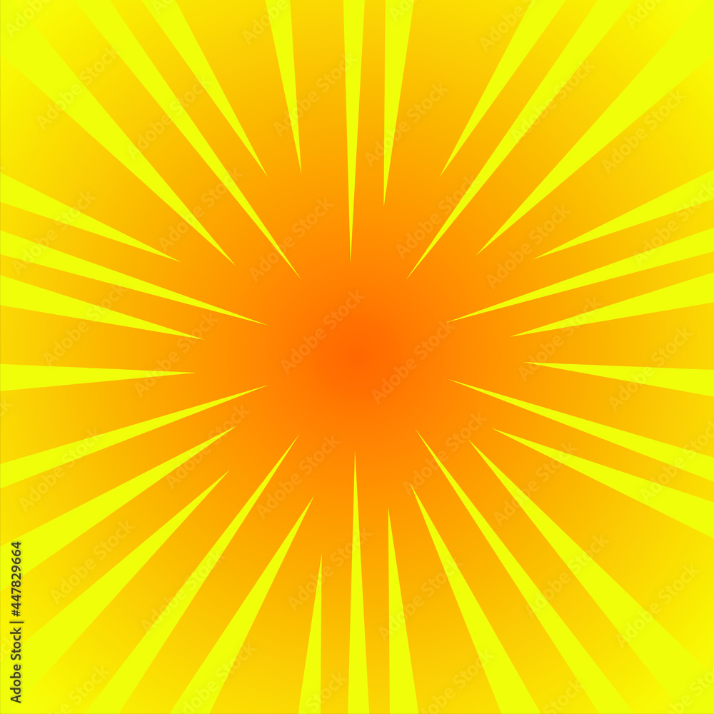 yellow pop art background retro cartoon explosion rays vector illustration. cartoon explosion. pop boom yellow pop art background retro cartoon explosion rays vector illustration. cartoon explosion. pop boom