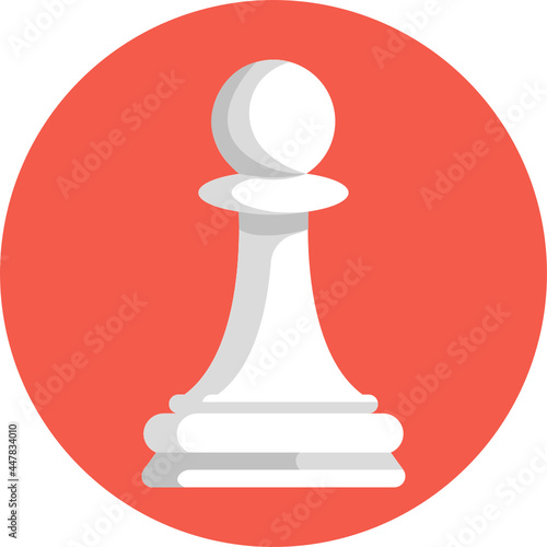 Chess Icon. Board Game. © Ion