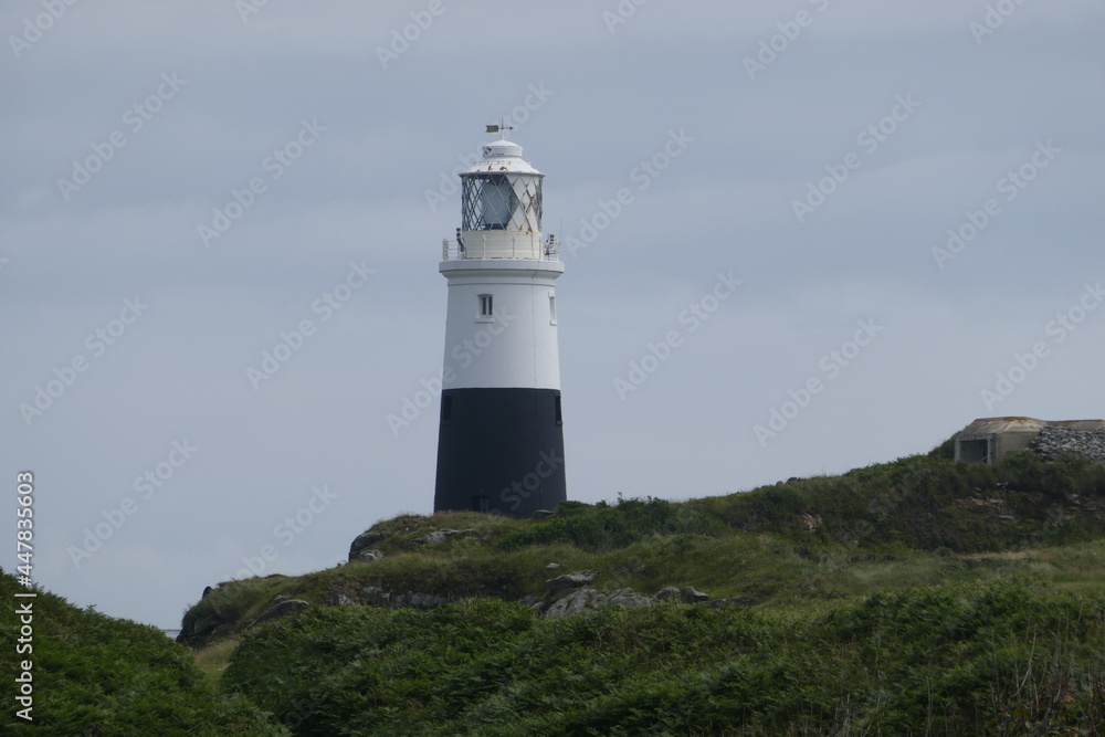 Le Mannez lighthouse in Alderney
