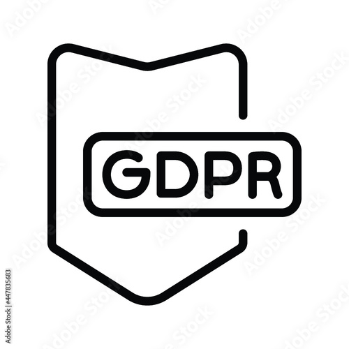 GDPR security icon