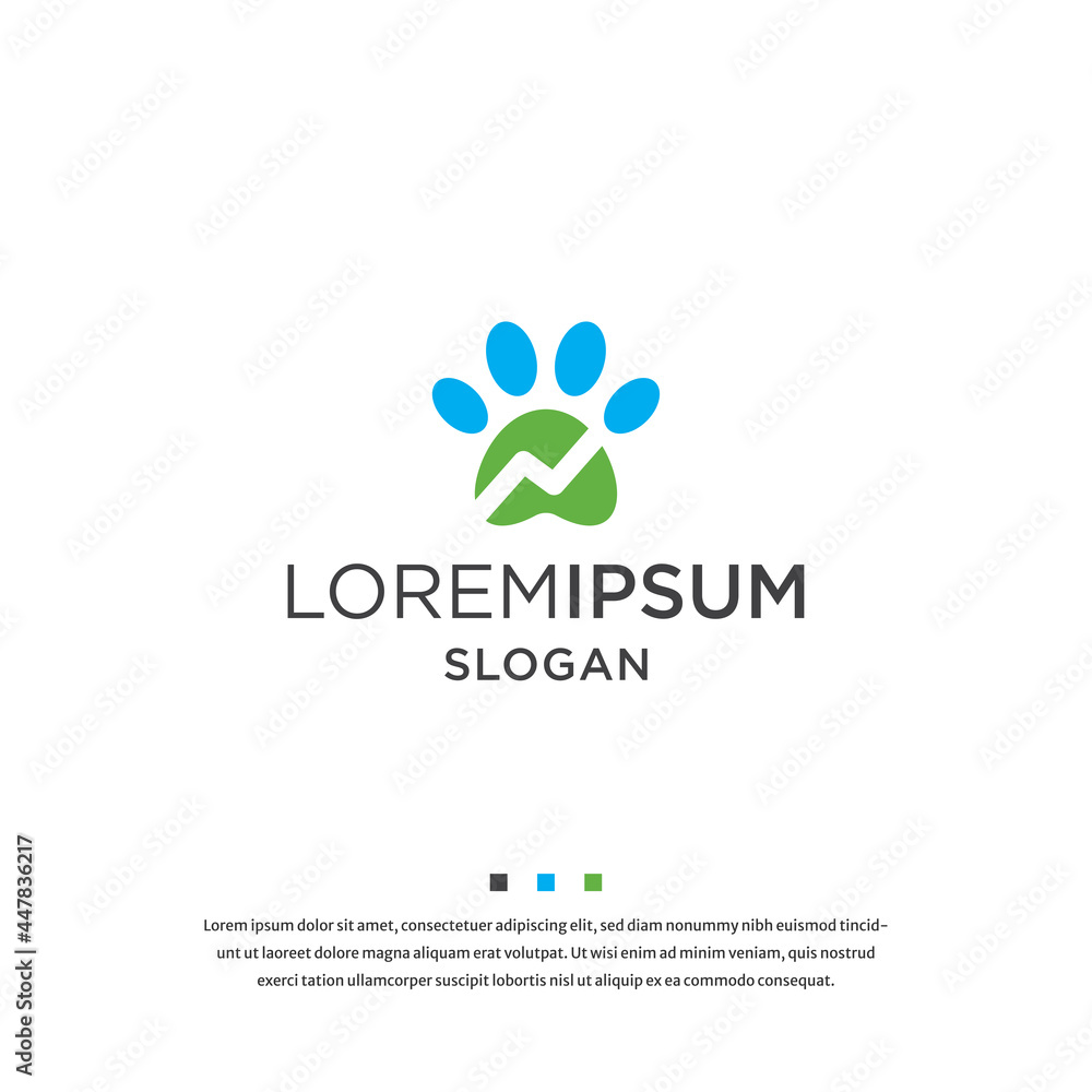 Pet logo icon design template vector illustration Pet logo icon design template vector illustration