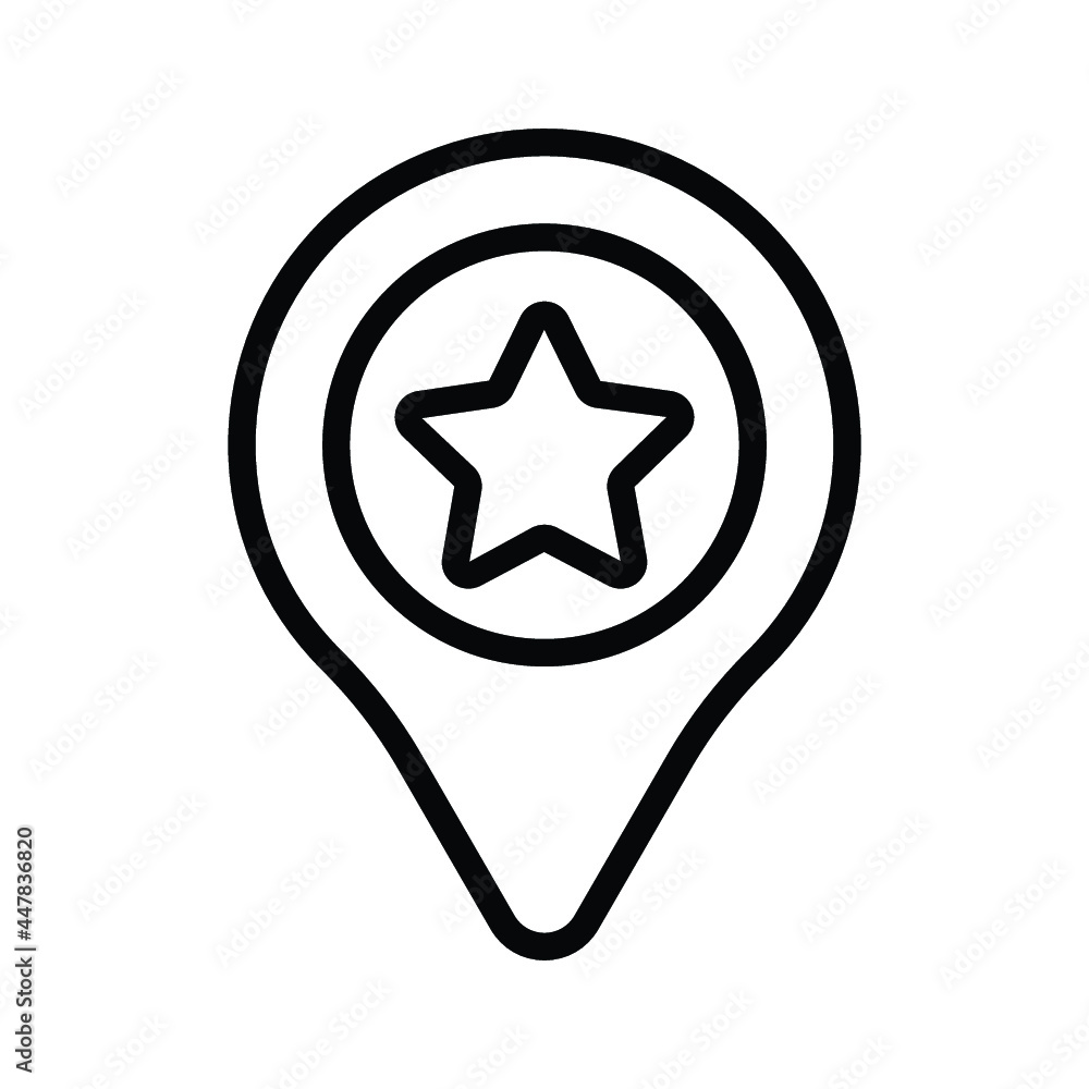 Bookmark location icon