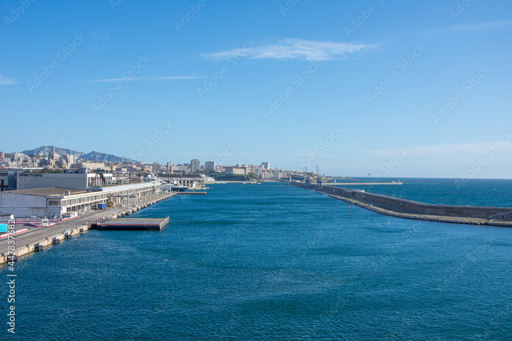 discovery of the harbor of Marseille and the islands of the region, France discovery of the harbor of Marseille and the islands of the region, France