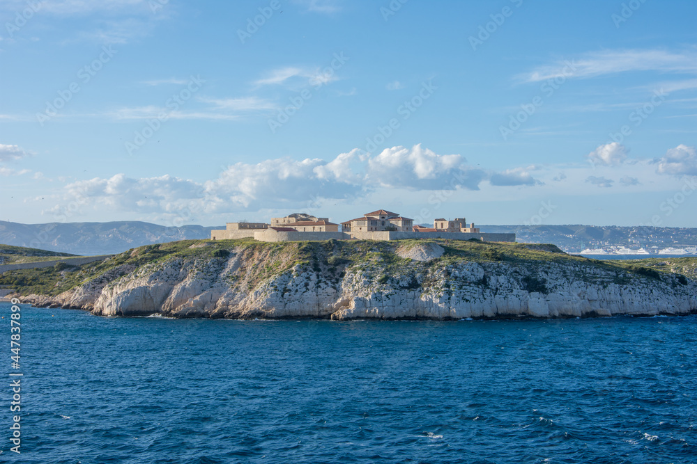 discovery of the harbor of Marseille and the islands of the region, France discovery of the harbor of Marseille and the islands of the region, France
