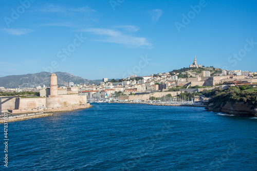 discovery of the harbor of Marseille and the islands of the region, France