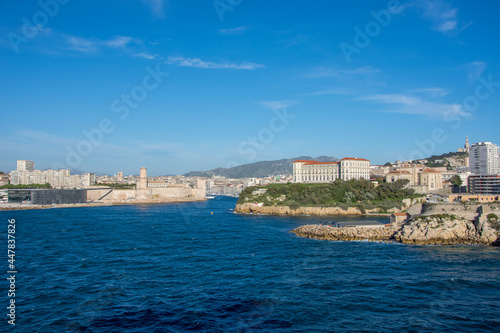 discovery of the harbor of Marseille and the islands of the region, France