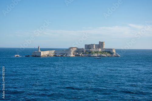 discovery of the harbor of Marseille and the islands of the region, France