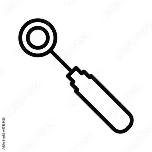 Medical laryngeal icon