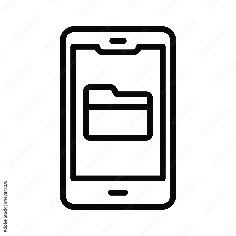 Mobile folder icon Mobile folder icon