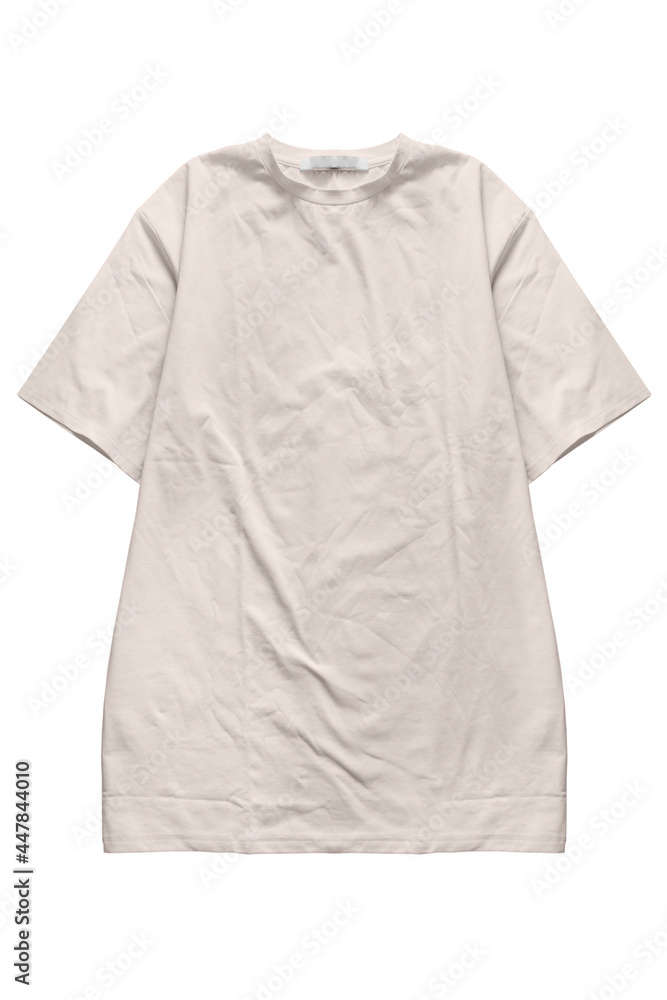 Oversized t-shirt isolated Oversized t-shirt isolated