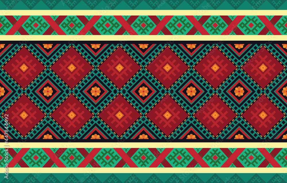 Geometric ethnic oriental ikat pattern traditional Design for background,fabric,wrapping,clothing,wallpaper,Batik,carpet,embroidery style . Geometric ethnic oriental ikat pattern traditional Design for background,fabric,wrapping,clothing,wallpaper,Batik,carpet,embroidery style .