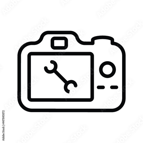 Camera setting mode icon