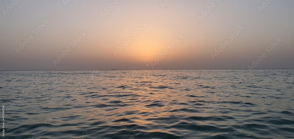 Obraz premium sunset on the beach