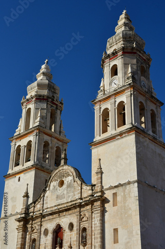 San Francisco de Campeche  United Mexican States - may 18 2018 : picturesque old city © PackShot