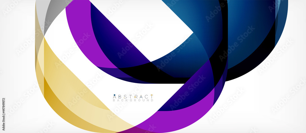 Abstract square shape with overlapping waves, minimal geometric background. Vector Illustration For Wallpaper, Banner, Background, Landing Page Abstract square shape with overlapping waves, minimal geometric background. Vector Illustration For Wallpaper, Banner, Background, Landing Page