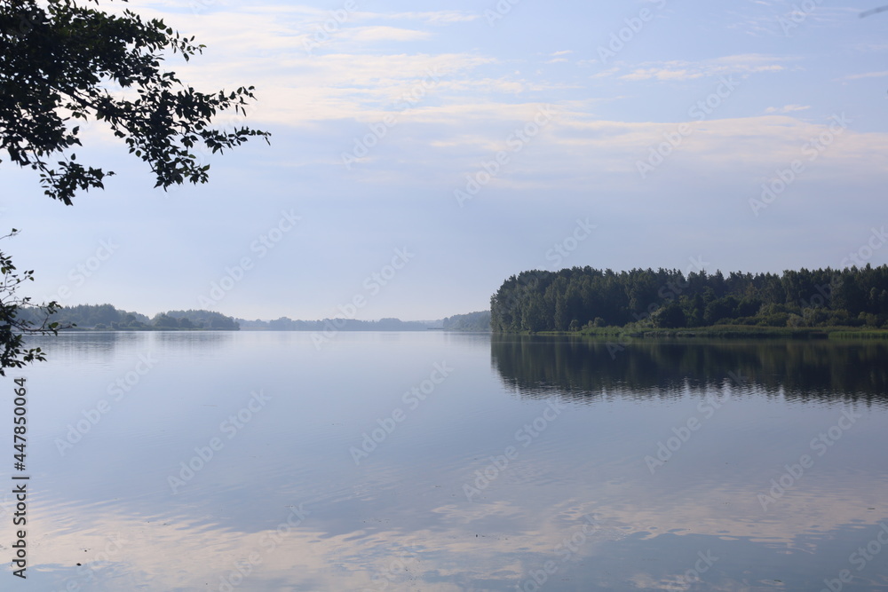 Fototapeta premium lake in the morning