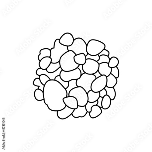 Frankincense olor line icon. Essential oils fruit seeds.