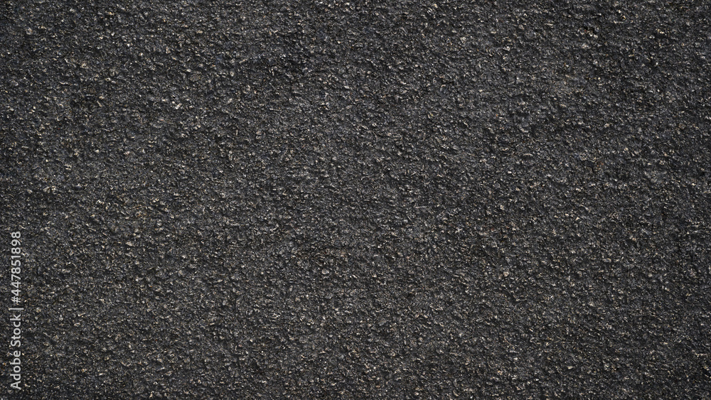 Fototapeta premium Surface grunge rough of asphalt, Seamless tarmac dark grey grainy road, Driveway texture background, Top view